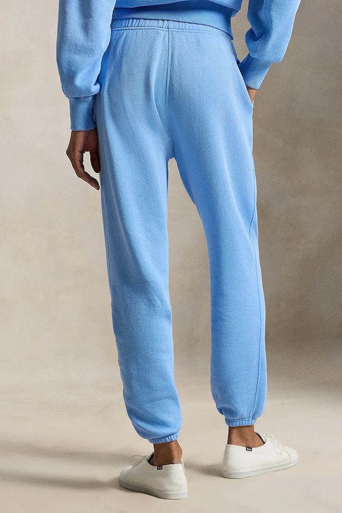 Polo Ralph Lauren pantaloni da tuta in cotone da donna 211971694 blu SS26