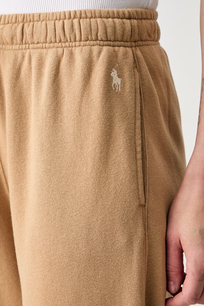 Polo Ralph Lauren donji dio trenirke s pamukom za žene smeđa 211971694