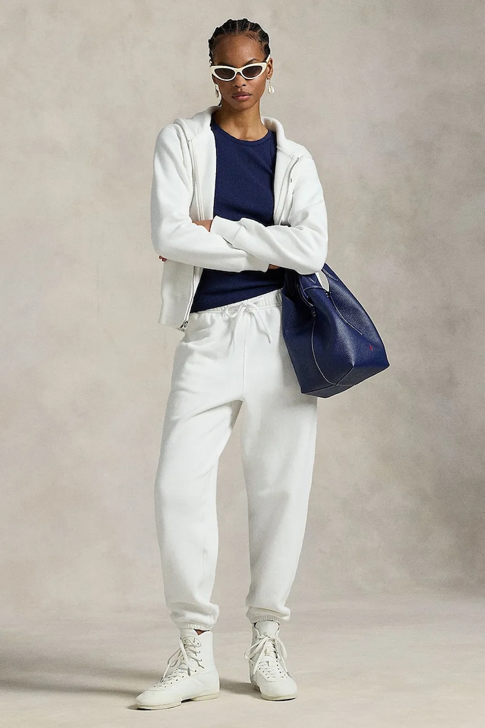 Îmbrăcăminte Polo Ralph Lauren pantaloni de trening femei 211971700 alb