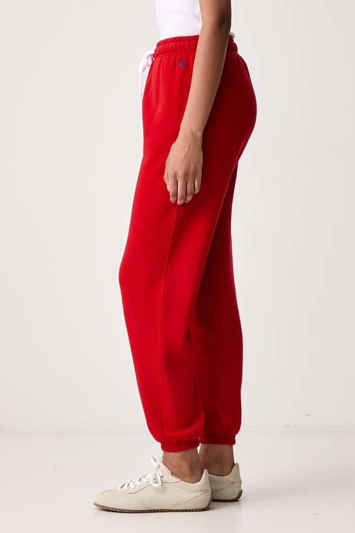 Ženska trenirka Polo Ralph Lauren 211971700 rdeča