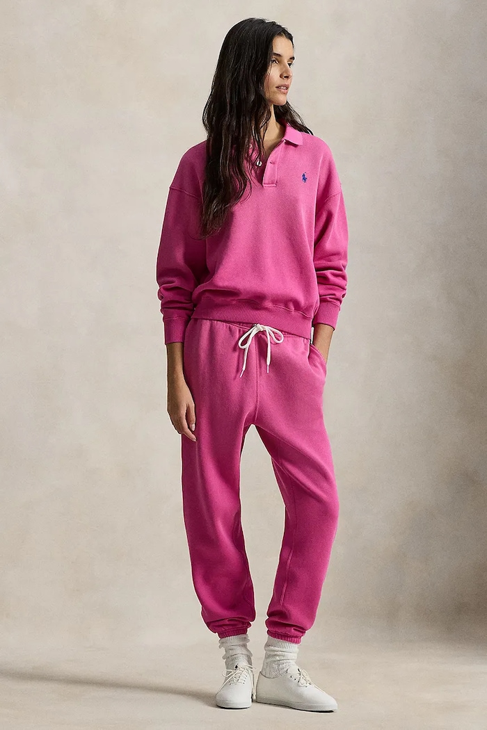 Одяг Polo Ralph Lauren Спортивні штани жіночі 211971700 рожевий