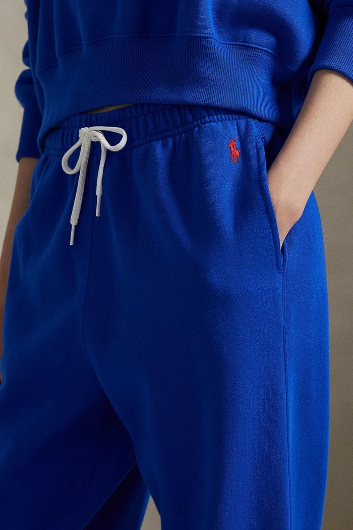 Polo Ralph Lauren teplákové nohavice dámske fialová 211971700