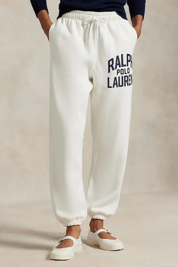 Polo Ralph Lauren pantaloni de trening tricotaj alb 211971758