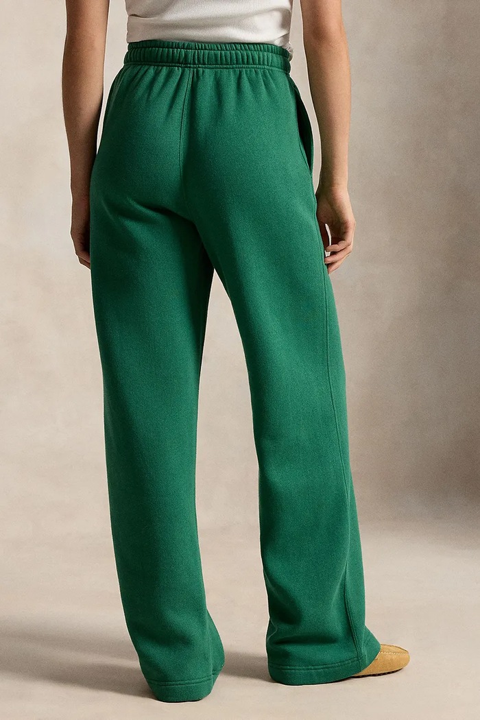 Polo Ralph Lauren tepláky dámské s bavlnou 211977959 zelená SS26
