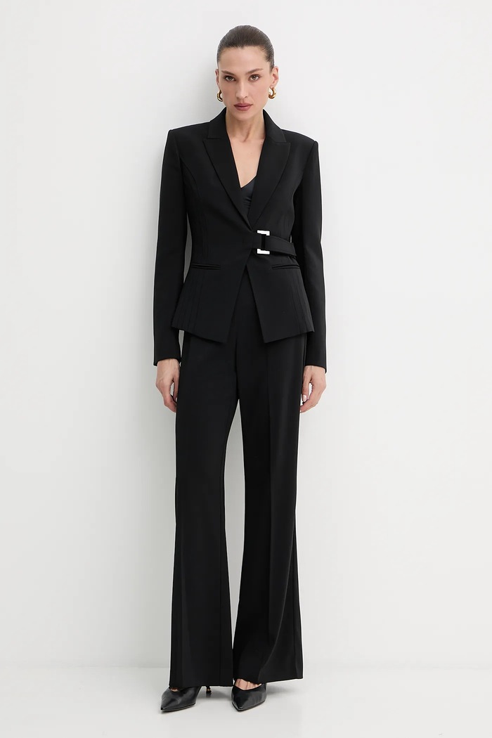 Patrizia Pepe Nadrág 8P0731.A6F5 fekete AW25
