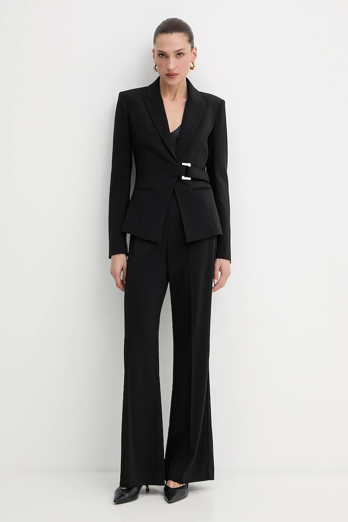 Patrizia Pepe Nadrág 8P0731.A6F5 fekete AW25