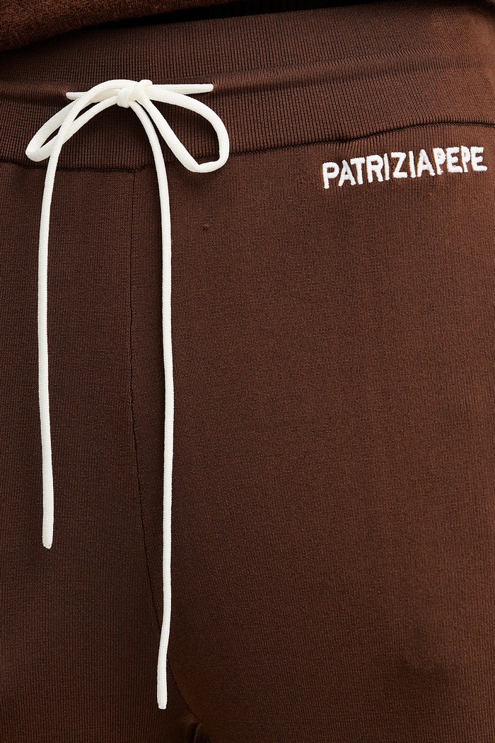Patrizia Pepe pantaloni de trening maro 8P0736.K266