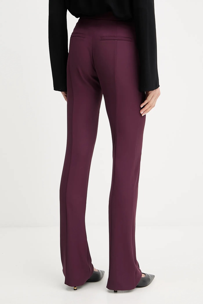 Odjeća Hlače Patrizia Pepe 8P0747.A454 bordo