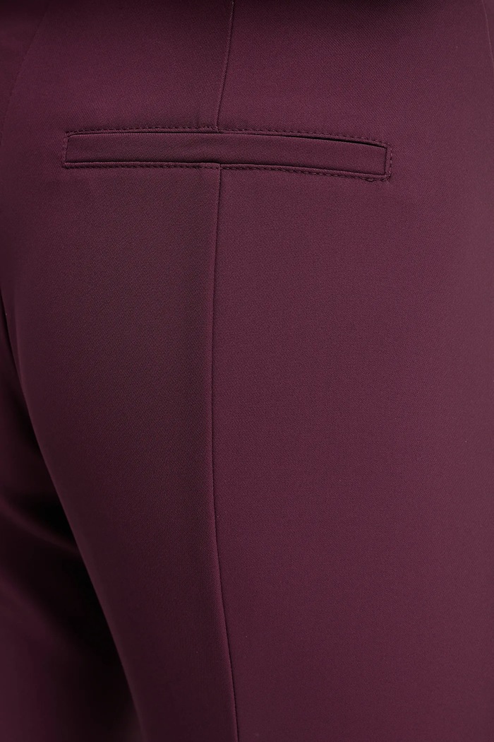 Hlače Patrizia Pepe bordo 8P0747.A454