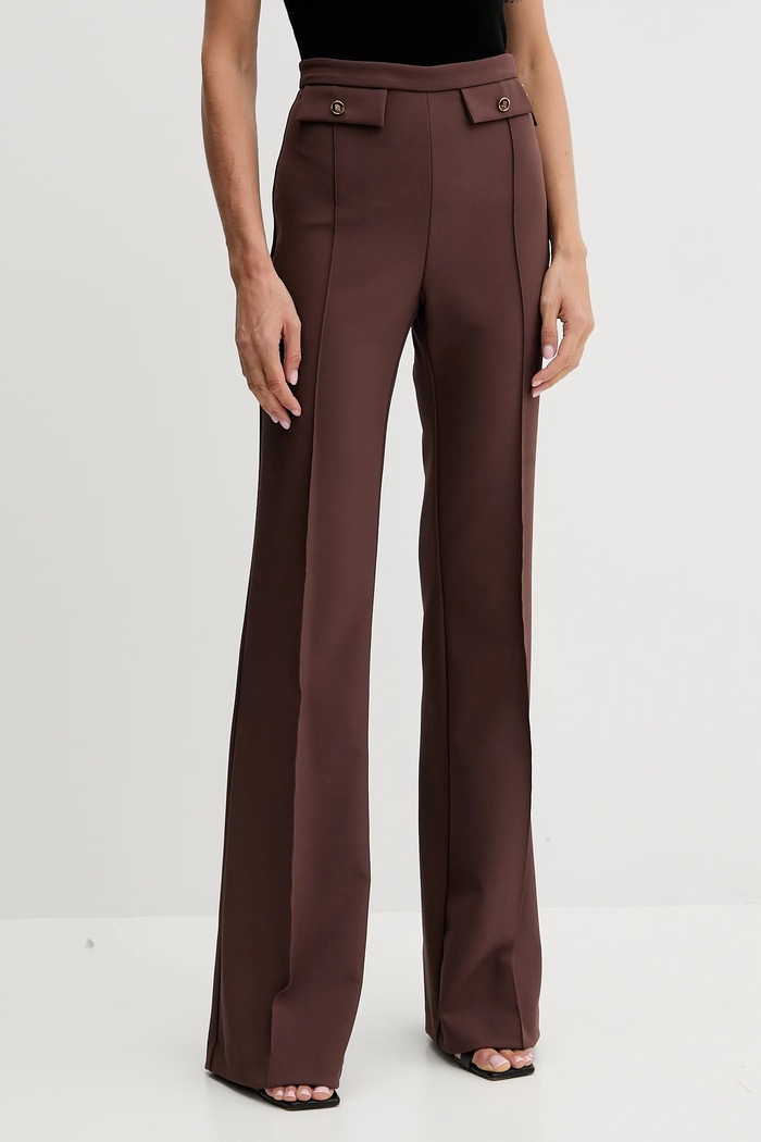 Elisabetta Franchi Nadrág barna PA12156E2
