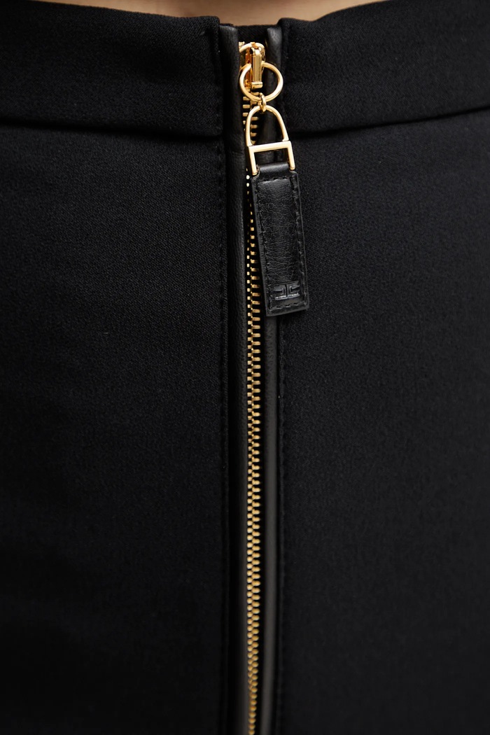 Nadrág Elisabetta Franchi PA12256E2 fekete