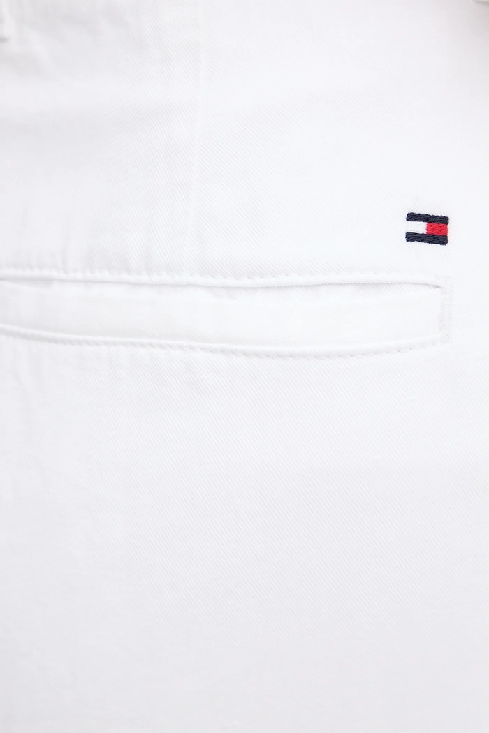 Παντελόνι Tommy Hilfiger λευκό WW0WW45780