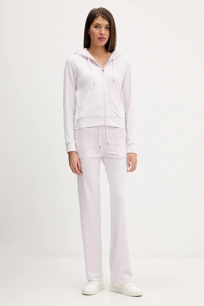 Tepláky Juicy Couture DEL RAY POCKETED PANT JCAP180 fialová SS26