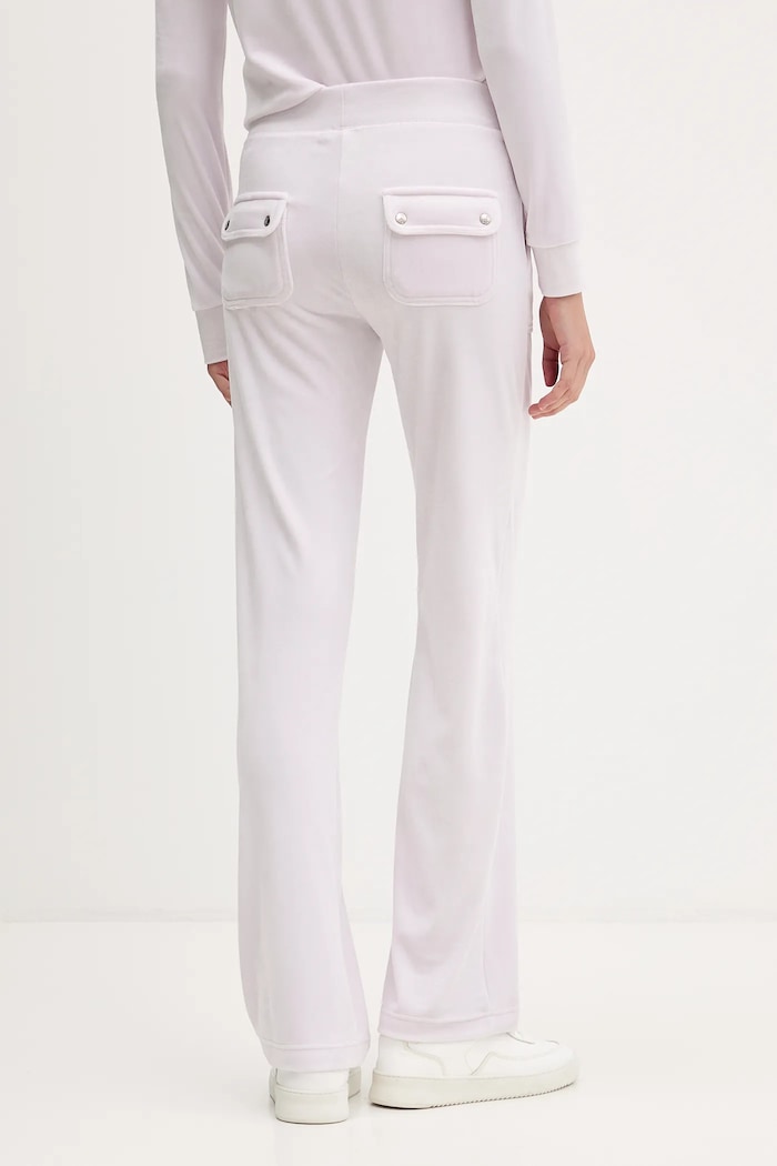 Oblečení Tepláky Juicy Couture DEL RAY POCKETED PANT JCAP180 fialová
