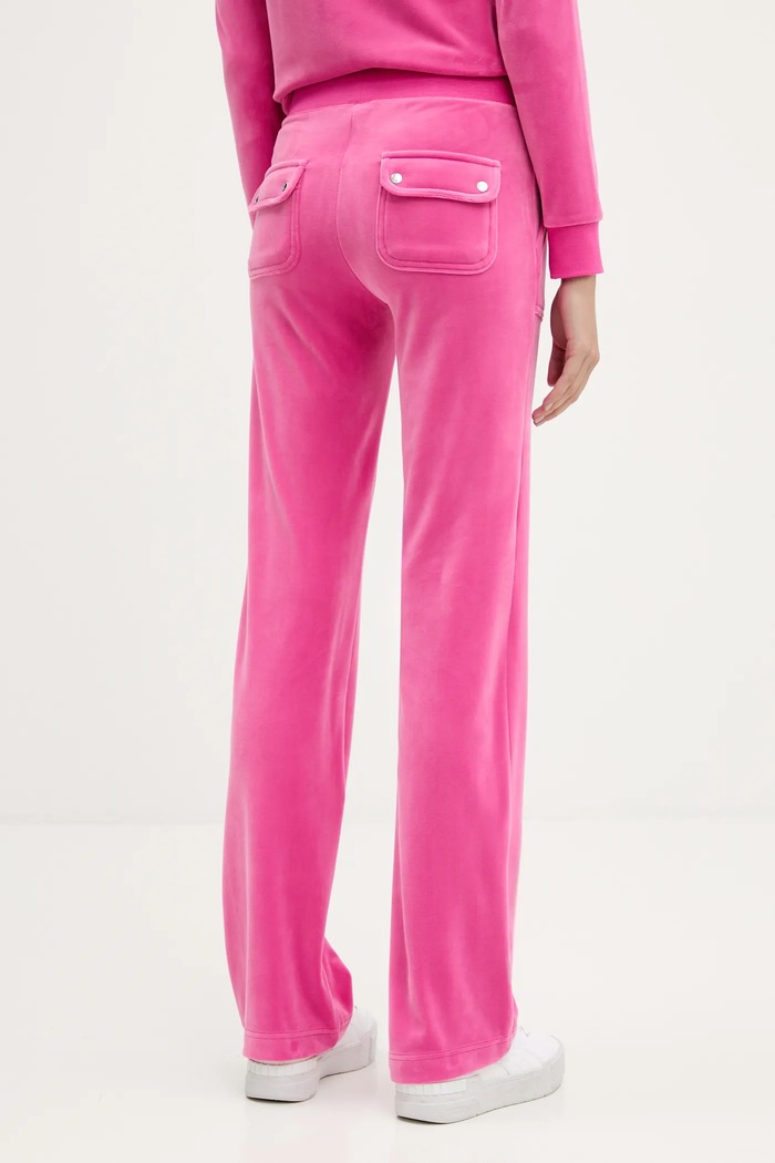 Дрехи Спортен панталон Juicy Couture DEL RAY POCKETED PANT JCAP180 розов