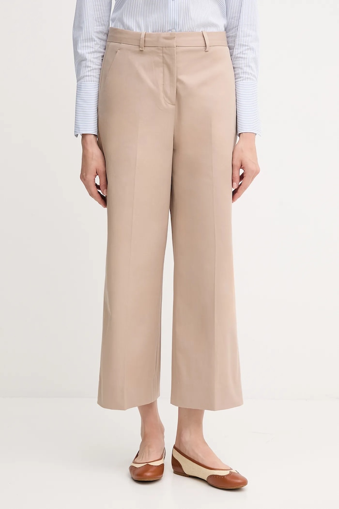 Tommy Hilfiger pantaloni drept bej WW0WW45791