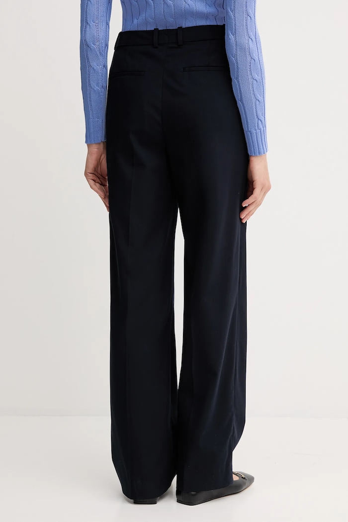 Oblečenie Bavlnené nohavice Tommy Hilfiger WW0WW46811 tmavomodrá