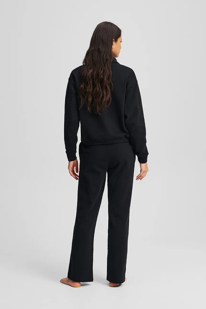 Karl Lagerfeld spodnie dresowe bawełniane HOTEL KARL A3W44009 czarny AW25