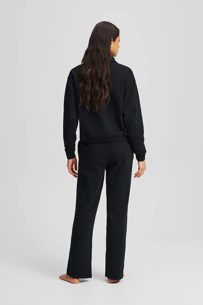 Karl Lagerfeld spodnie dresowe bawełniane HOTEL KARL A3W44009 czarny AW25