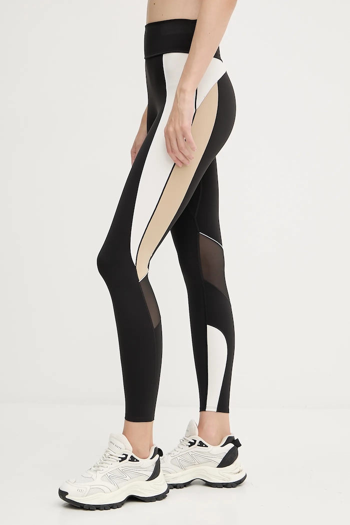 BOSS legginsy Ekiden3 czarny 50544178