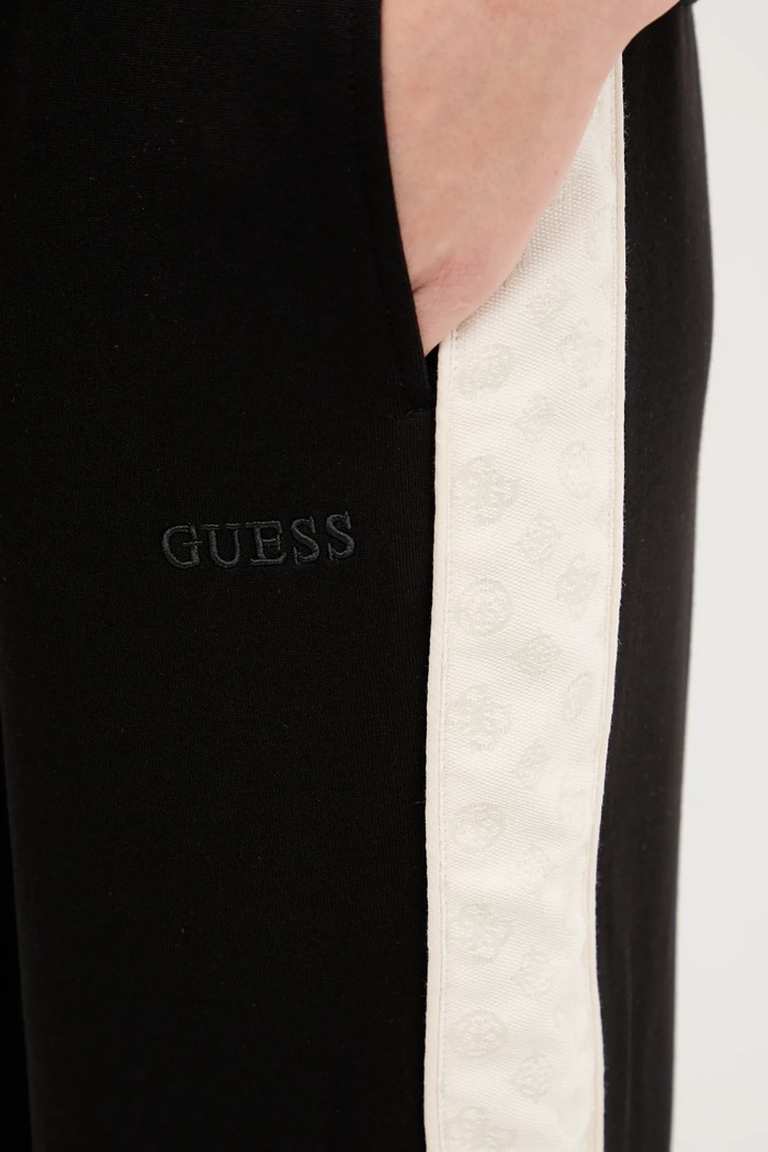 Detské tepláky Guess MARYELLA čierna V5YB02.KB3P2