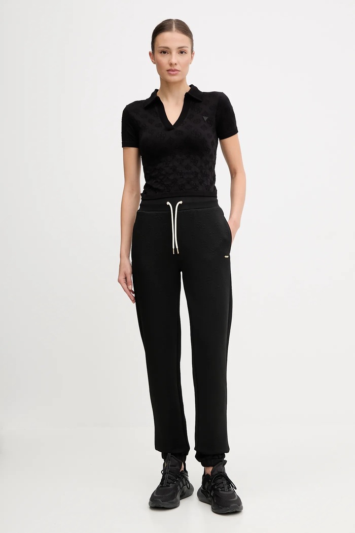 Tepláky Guess PEONY V5YB06.KBSL2 čierna AW25