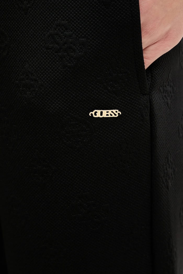 Tepláky Guess PEONY čierna V5YB06.KBSL2