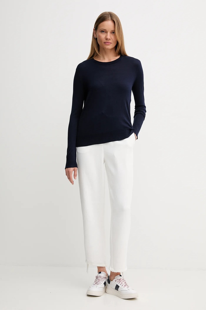 United Colors of Benetton spodnie dresowe 40A6DF09V beżowy AW25
