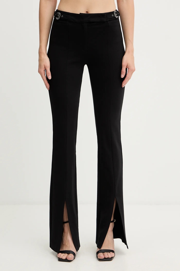 Versace Jeans Couture spodnie dzianina czarny 79HAA103.J0092