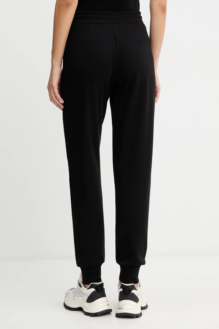 Oblečenie Bavlnené tepláky Versace Jeans Couture 79HAAT06.CF01T čierna