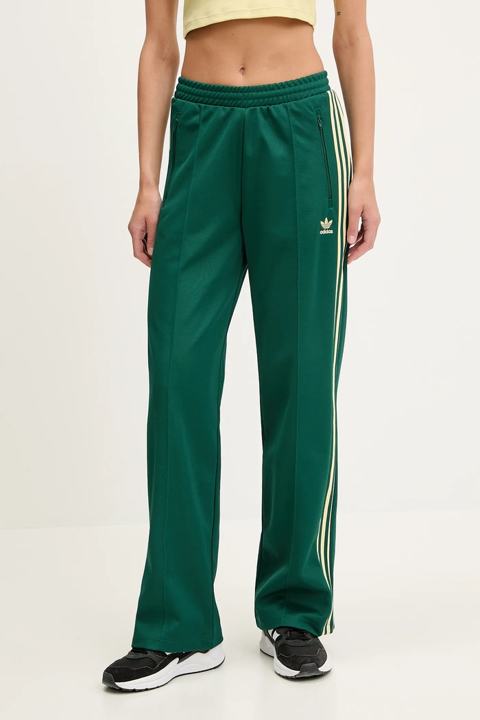 Spodnji del trenirke adidas Originals Beckenbauer Pletenina zelena IT9867