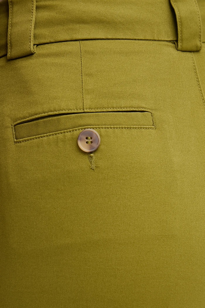 United Colors of Benetton nohavice slim fit dámske zelená 4FRXDF096