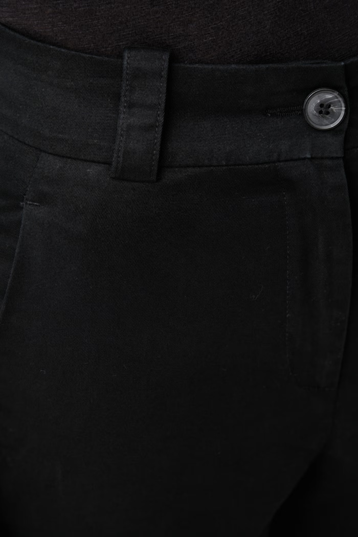 Spodnie slim fit damskie United Colors of Benetton 4FRXDF096 czarny