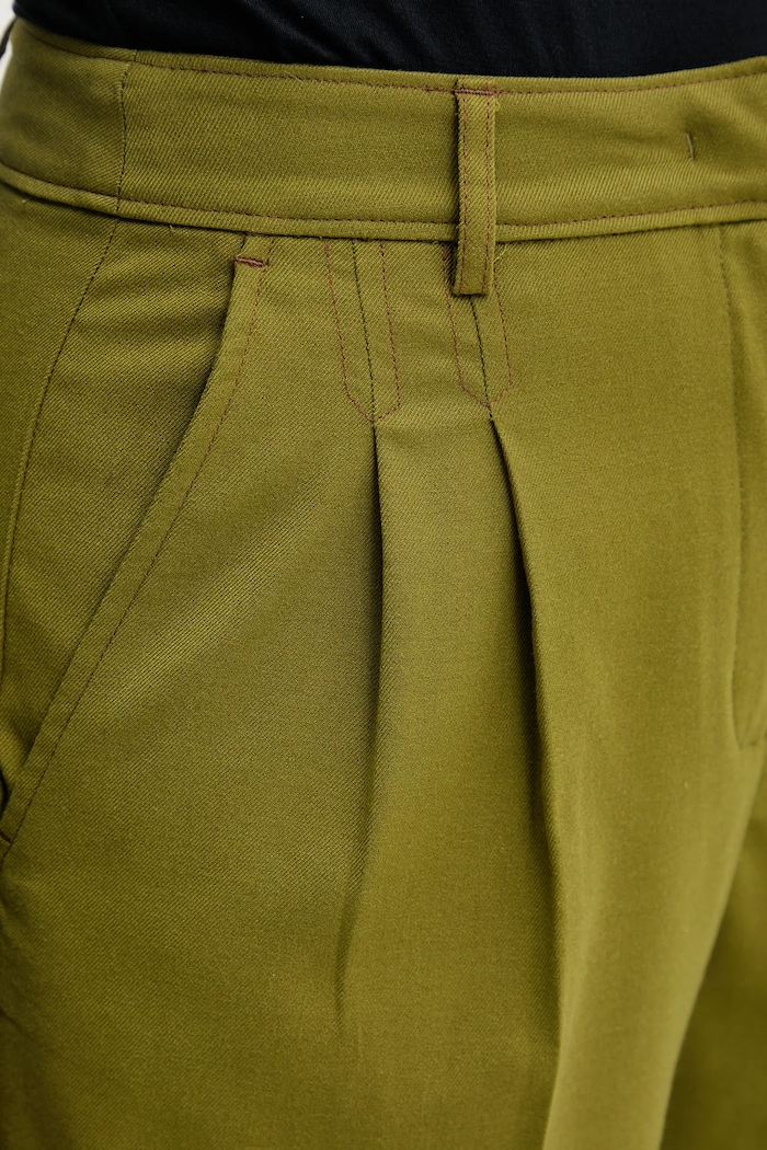 United Colors of Benetton pantaloni verde 4YVXDF09R