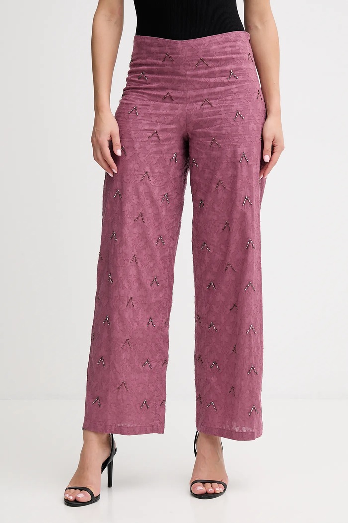Hoss Intropia pantaloni drept roz 6542822