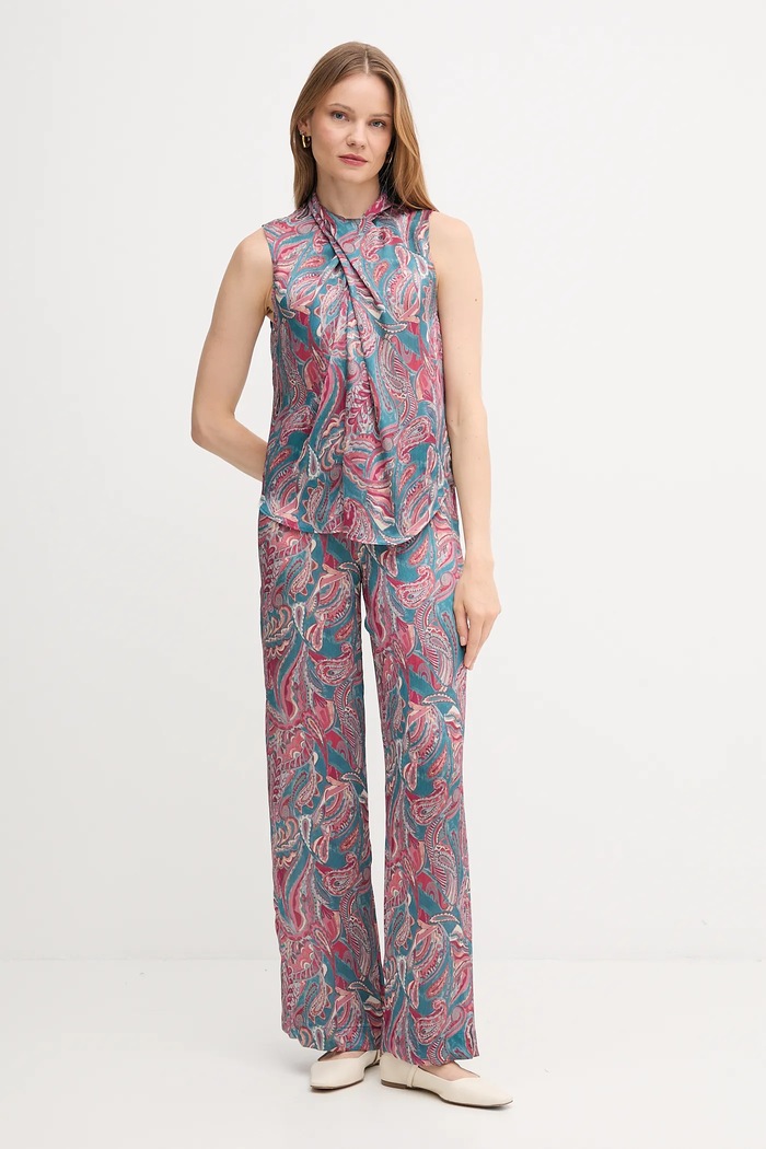 Nohavice Hoss Intropia 6542825 modrá AW25