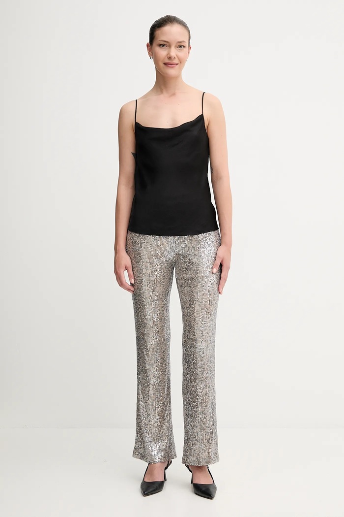 Hoss Intropia pantaloni 6542819 verde AW25