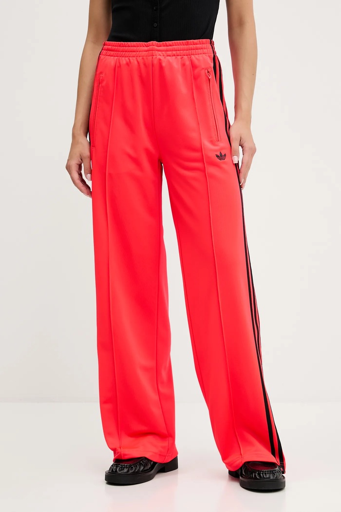 adidas Originals spodnie dresowe Firebird aplikacja czerwony JW1227