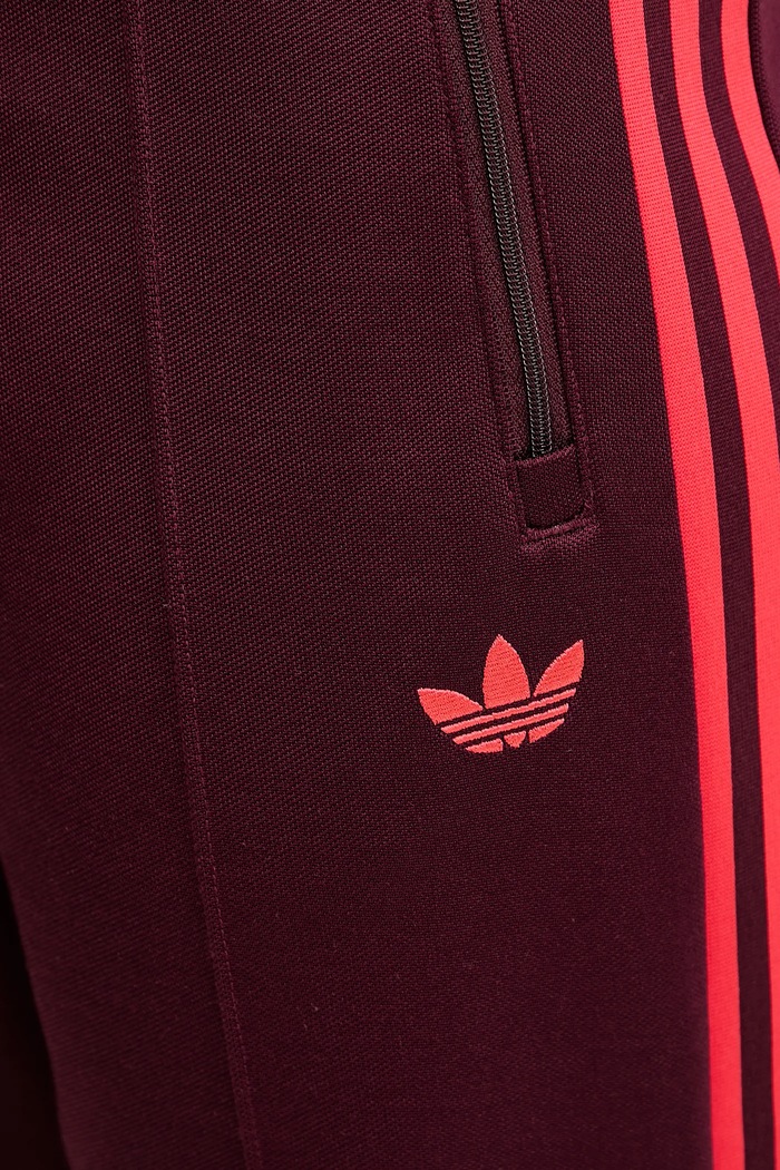 adidas Originals spodnie dresowe GRFX Trackpants JW6058 bordowy