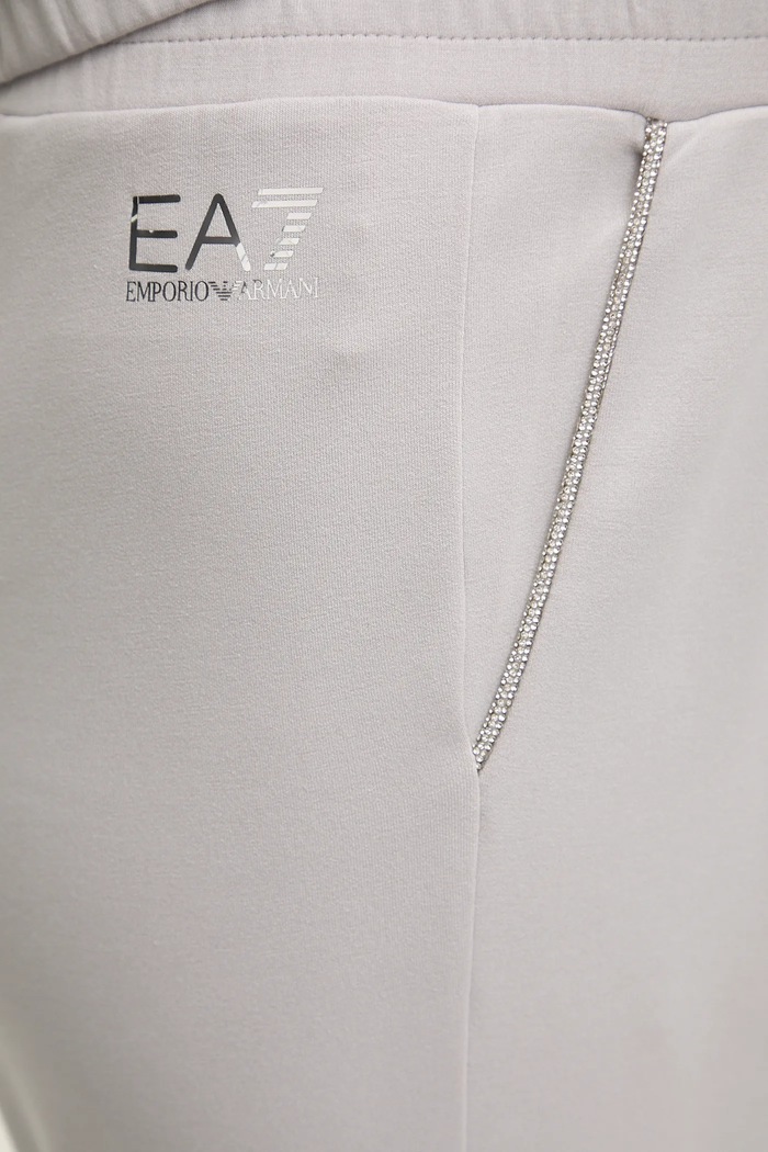 Tepláky EA7 Emporio Armani šedá AF12643.7W000446