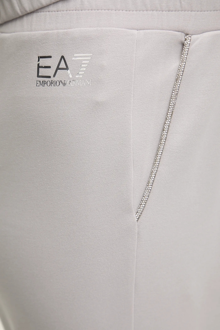 Tepláky EA7 Emporio Armani šedá AF12643.7W000446