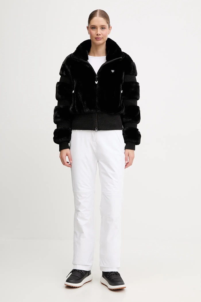 EA7 Emporio Armani spodnie narciarskie AF13887.7W000383 biały AW25