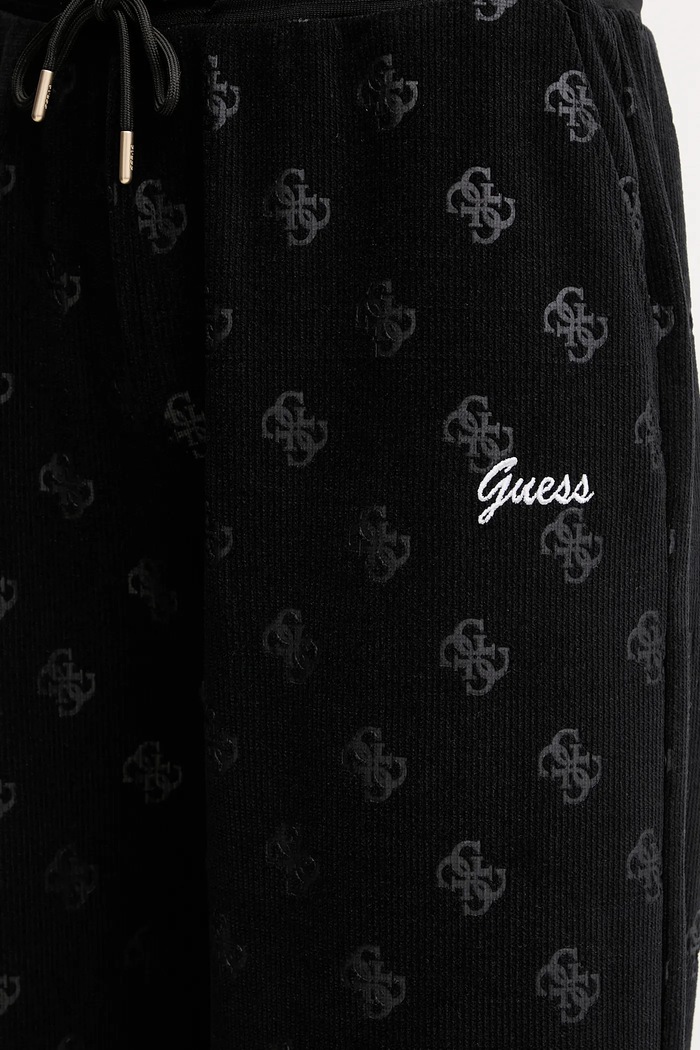 Παντελόνι φόρμας Guess PAULINA μαύρο V5BB00.K1902