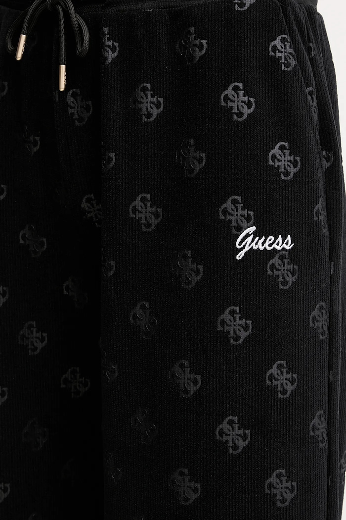 Παντελόνι φόρμας Guess PAULINA μαύρο V5BB00.K1902