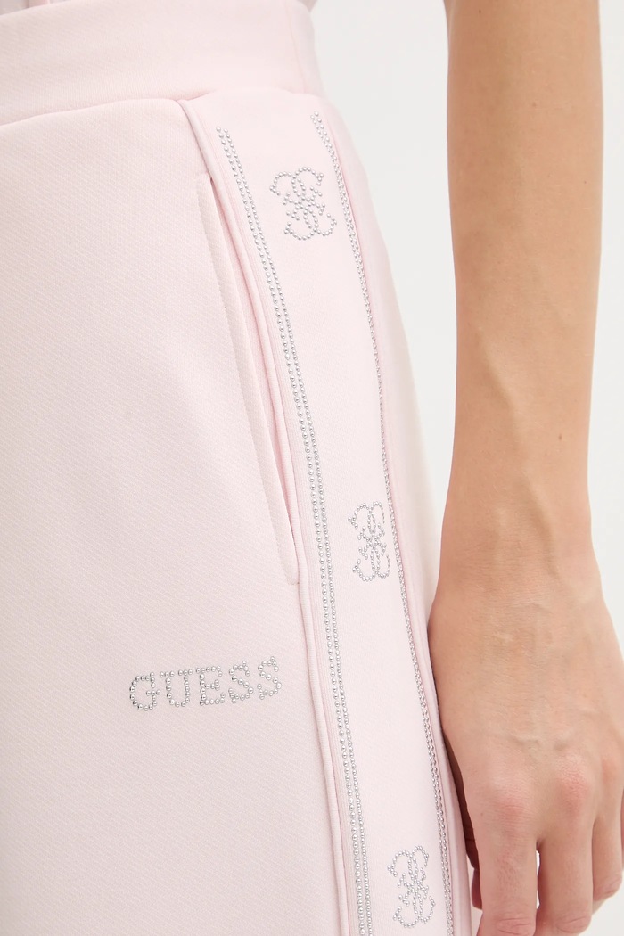 Tepláky Guess OCTAVIA ružová V5BB12.KCX22