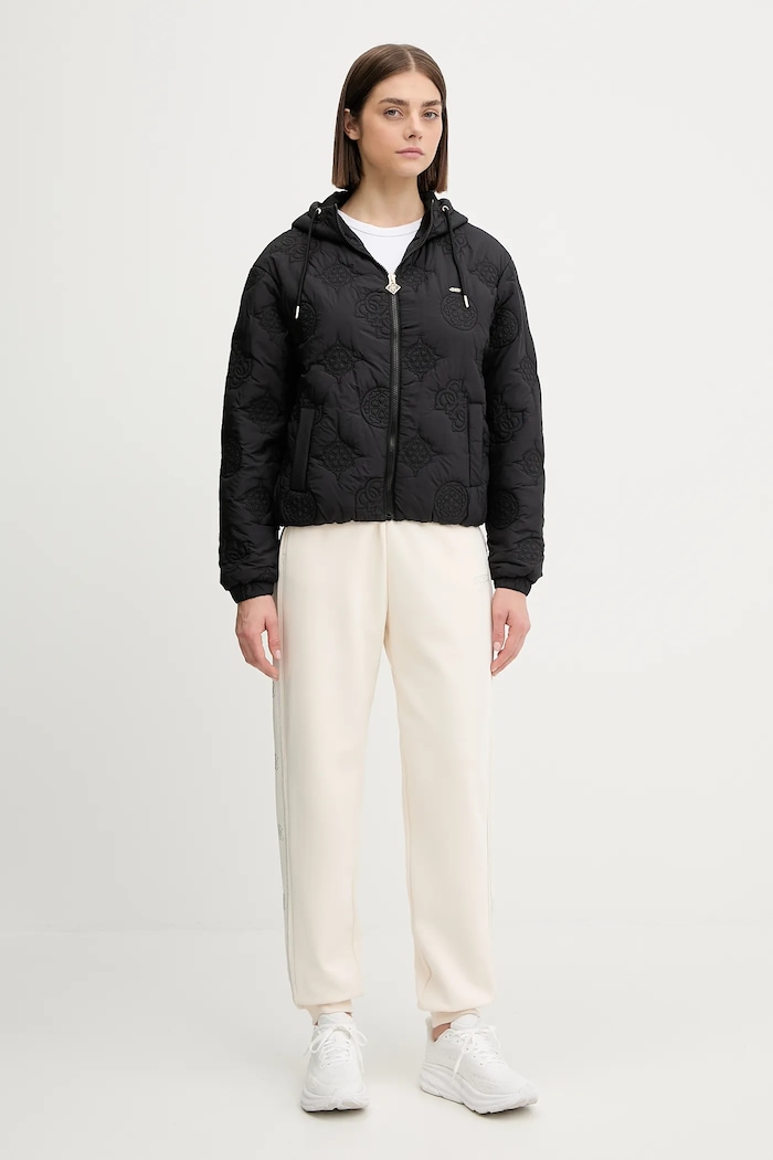 Guess spodnie dresowe OCTAVIA V5BB23.KCX22 beżowy SS26