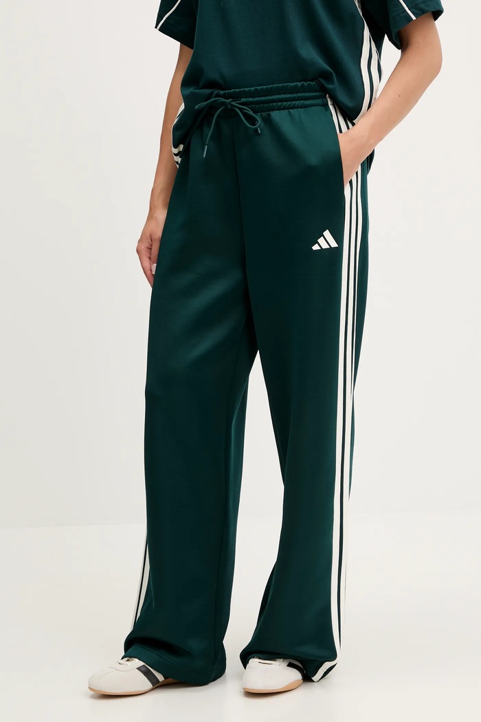 adidas spodnie dresowe Stadium dzianina zielony JW0529