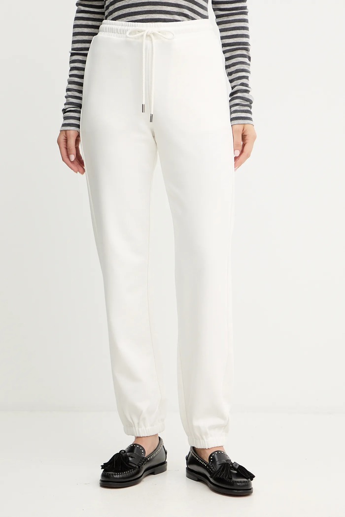 Tepláky MM by Max Mara LEVICO pletenina biela 2526786088600