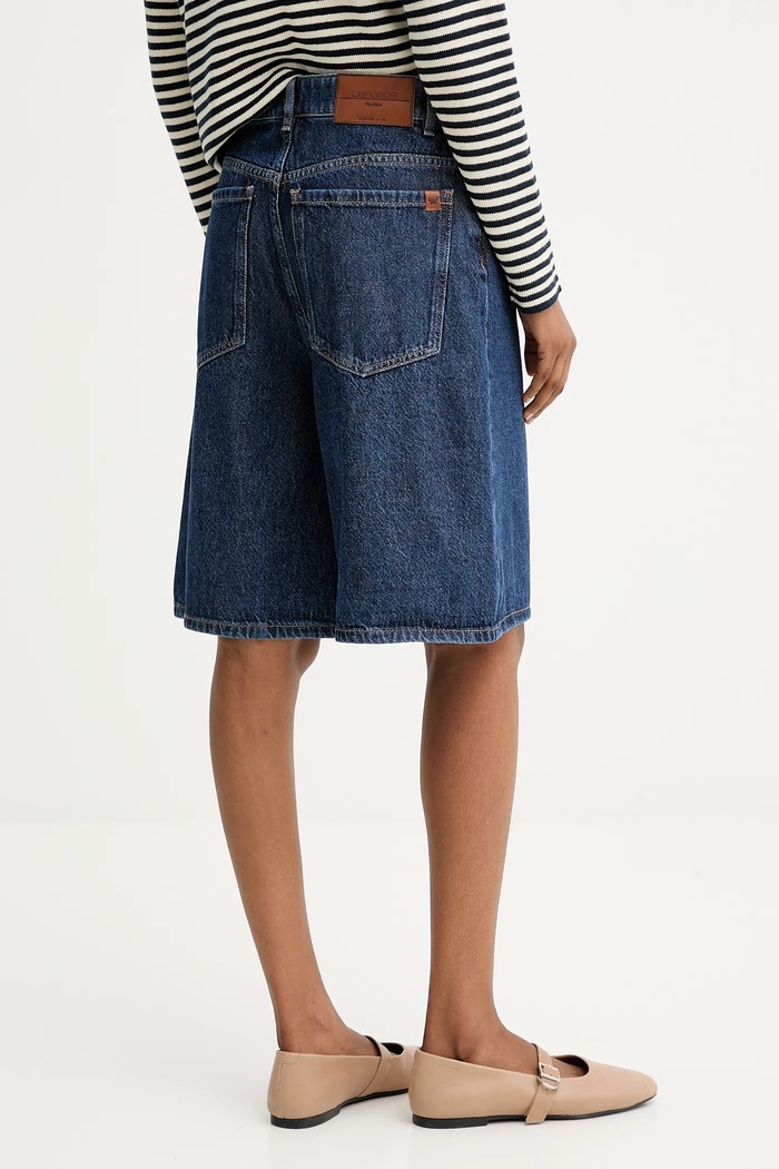 Îmbrăcăminte Weekend Max Mara pantaloni scurți jeans DONNOLA 2525146021600 bleumarin