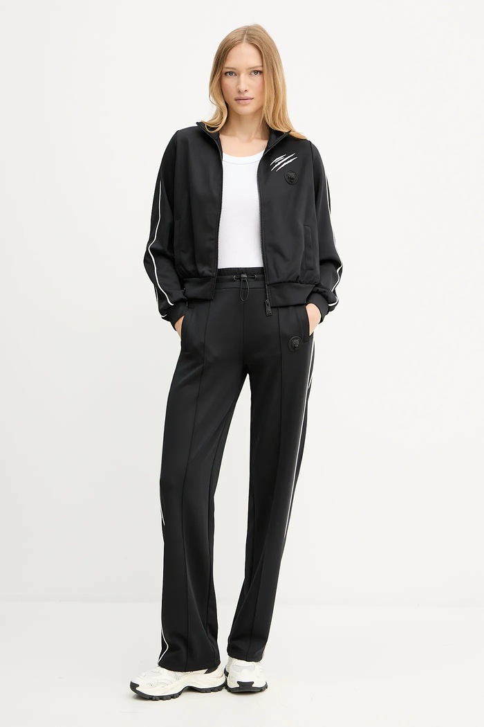 PLEIN SPORT spodnie dresowe FAEC.WJT2152.STE003N czarny AW25